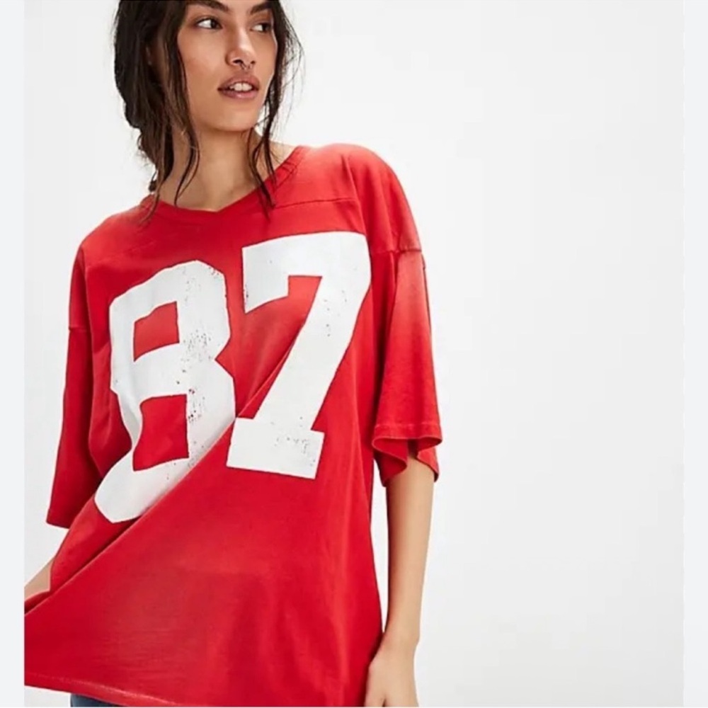 NWT DAYDREAMER | 87 OVERSIZED JERSEY TEE | Large